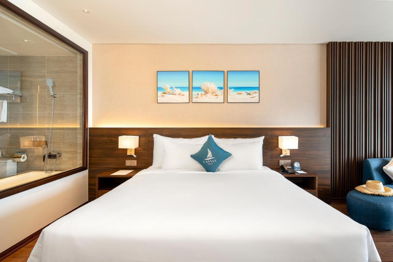 Canvas Danang Beach Hotel Kültér fotó