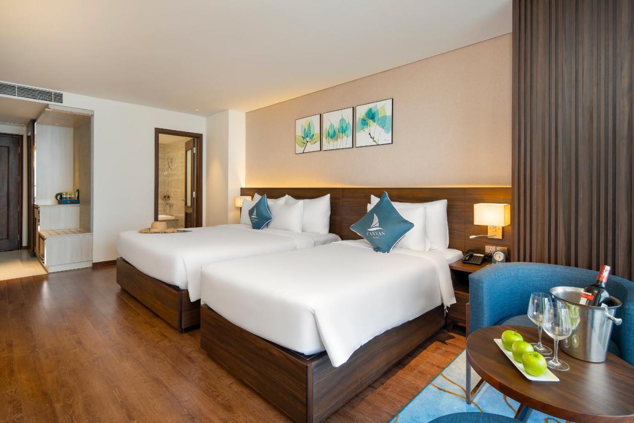 Canvas Danang Beach Hotel Kültér fotó