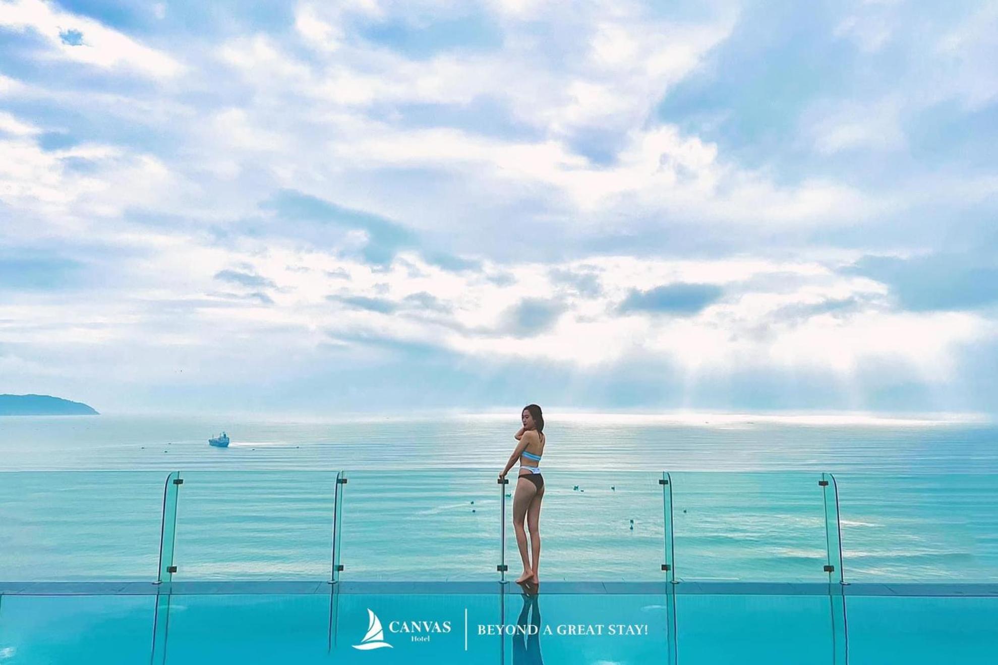 Canvas Danang Beach Hotel Kültér fotó
