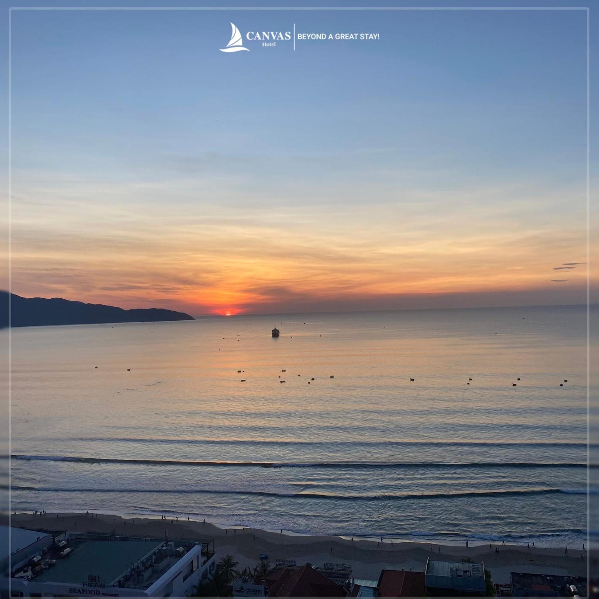 Canvas Danang Beach Hotel Kültér fotó